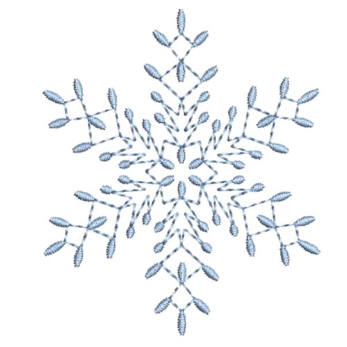 snowflake machine embroidery design needle passion embroidery npe